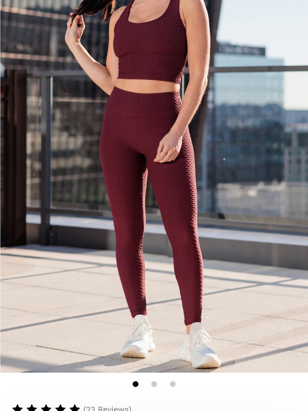Booty by Brabants High-Waist Textured Leggings bundle